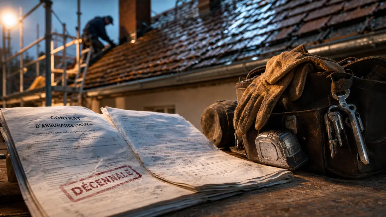 Assurance couvreur : devis et garanties décennales pour 10 ans de couverture