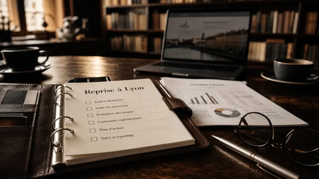 Cabinet accompagnement reprise entreprise lyon : audit, financement et checklist
