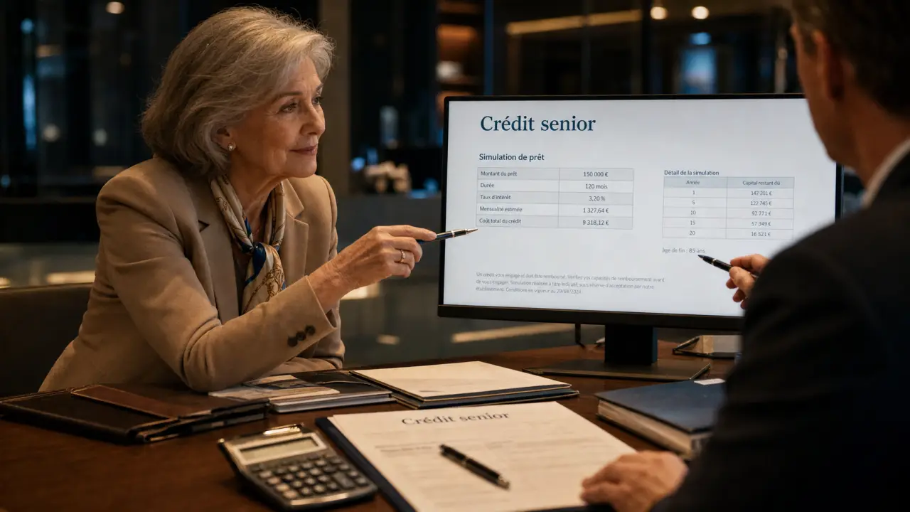 crédit immobilier séniorprêt evolution conditions en agence, assurance et garanties