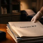 Assurance professionnelle sage femme : dossier RCP sur bureau