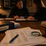 Conseil transmission entreprise Chazelles sur Lyon : réunion avec conseiller