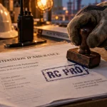 Assurance entreprise securite : tampon RC Pro sur attestation CNAPS