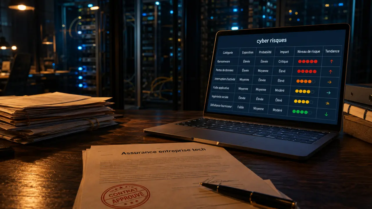 Assurance entreprise tech : cyber risques, code et contrats