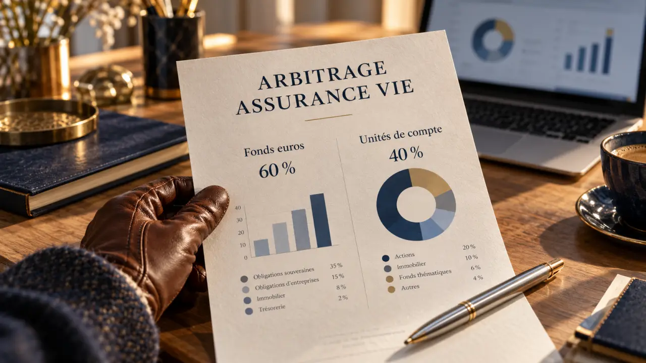 Arbitrage assurance vie : rééquilibrage sans retrait